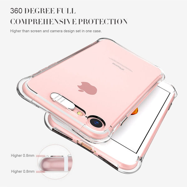 KISSCASE LED Flash TPU Case For iPhone 6S 6 7 8 Plus 5S 5 SE Cases Transparent Call Flash Luminous Shell For iPhone X 10 Cover