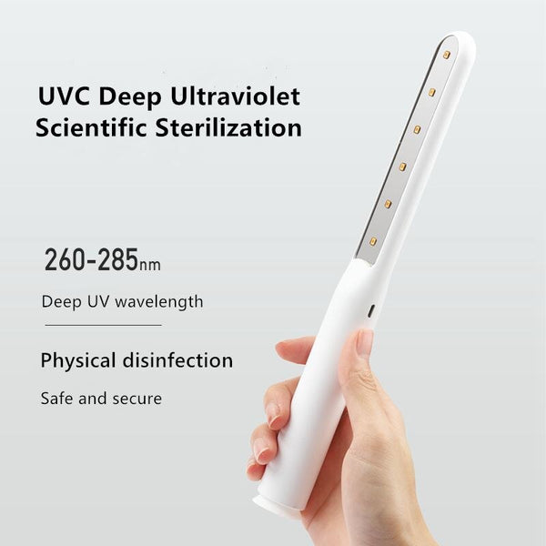 UV LED UVC Light Portable Germicidal Portable Rechargeable Wand that meets CE/FCC/RoHs Certification