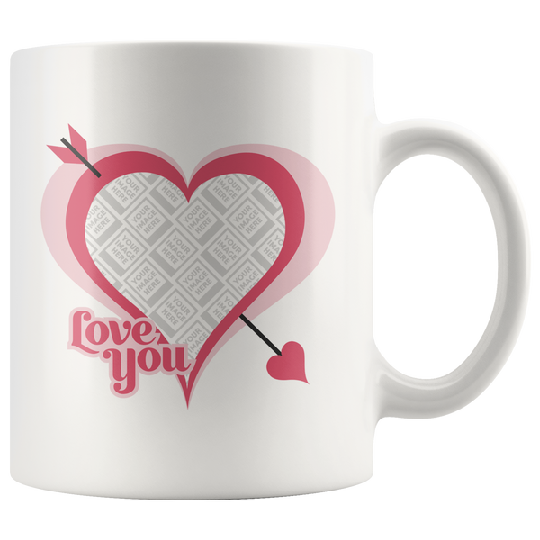 Valentine's Day Personalized Photo Mug-Upload Your Photo